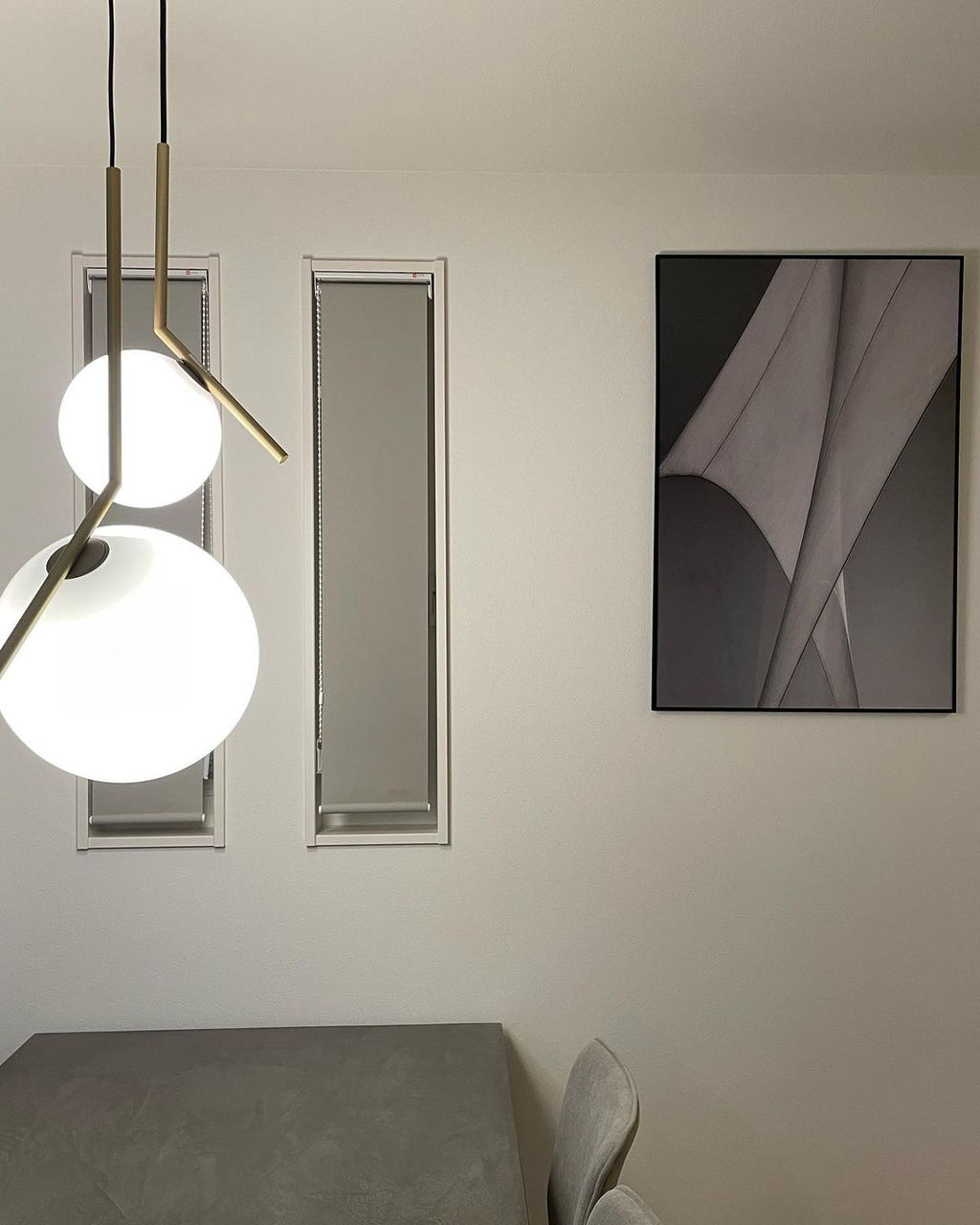 Equilibrium Pendant Light — Balanced Suspension Frame