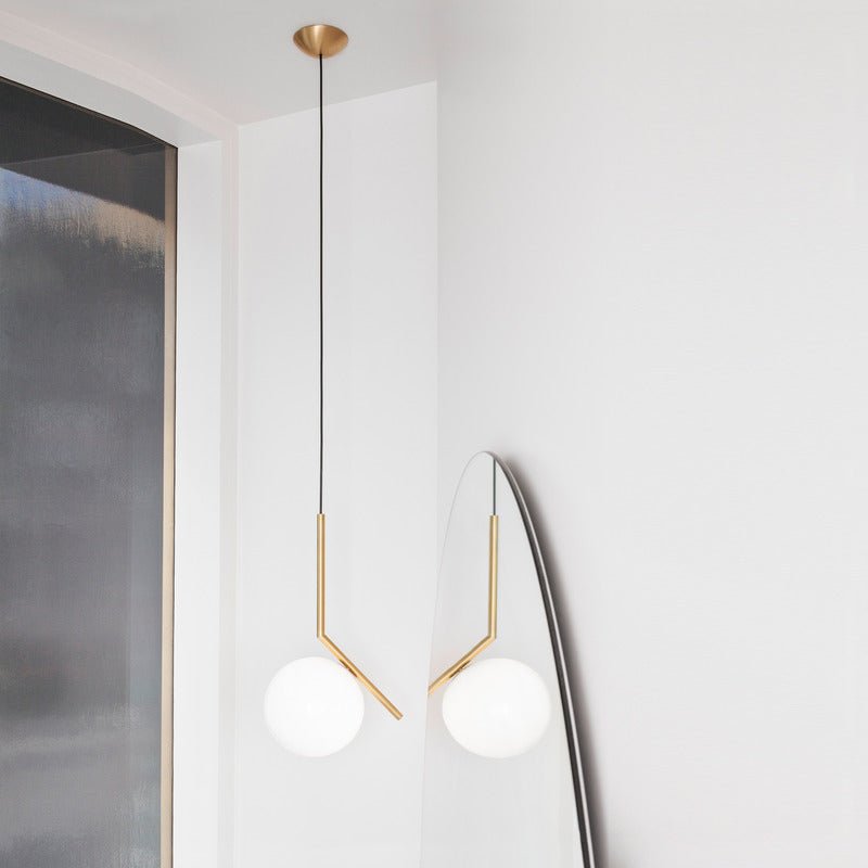 Equilibrium Pendant Light — Balanced Suspension Frame