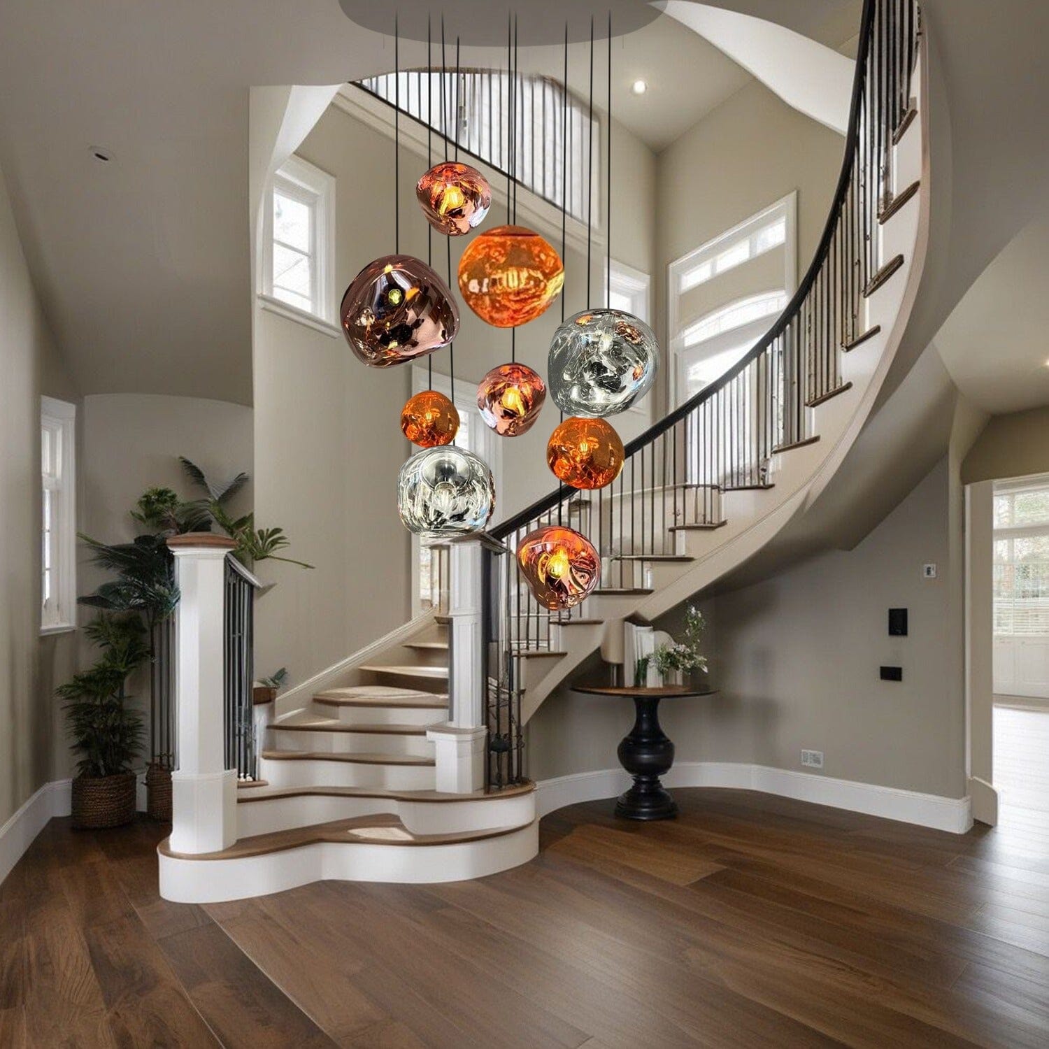 Kivra | Nordic Lava Cluster Chandelier | Orntli