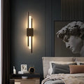 Schwarze Lara Doppel-Lampe