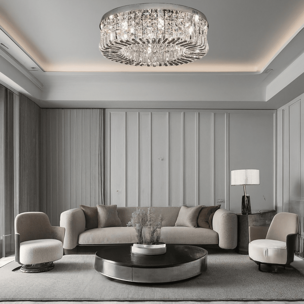 Lunaria | Lampadario a Corona di Cristallo | Orntli