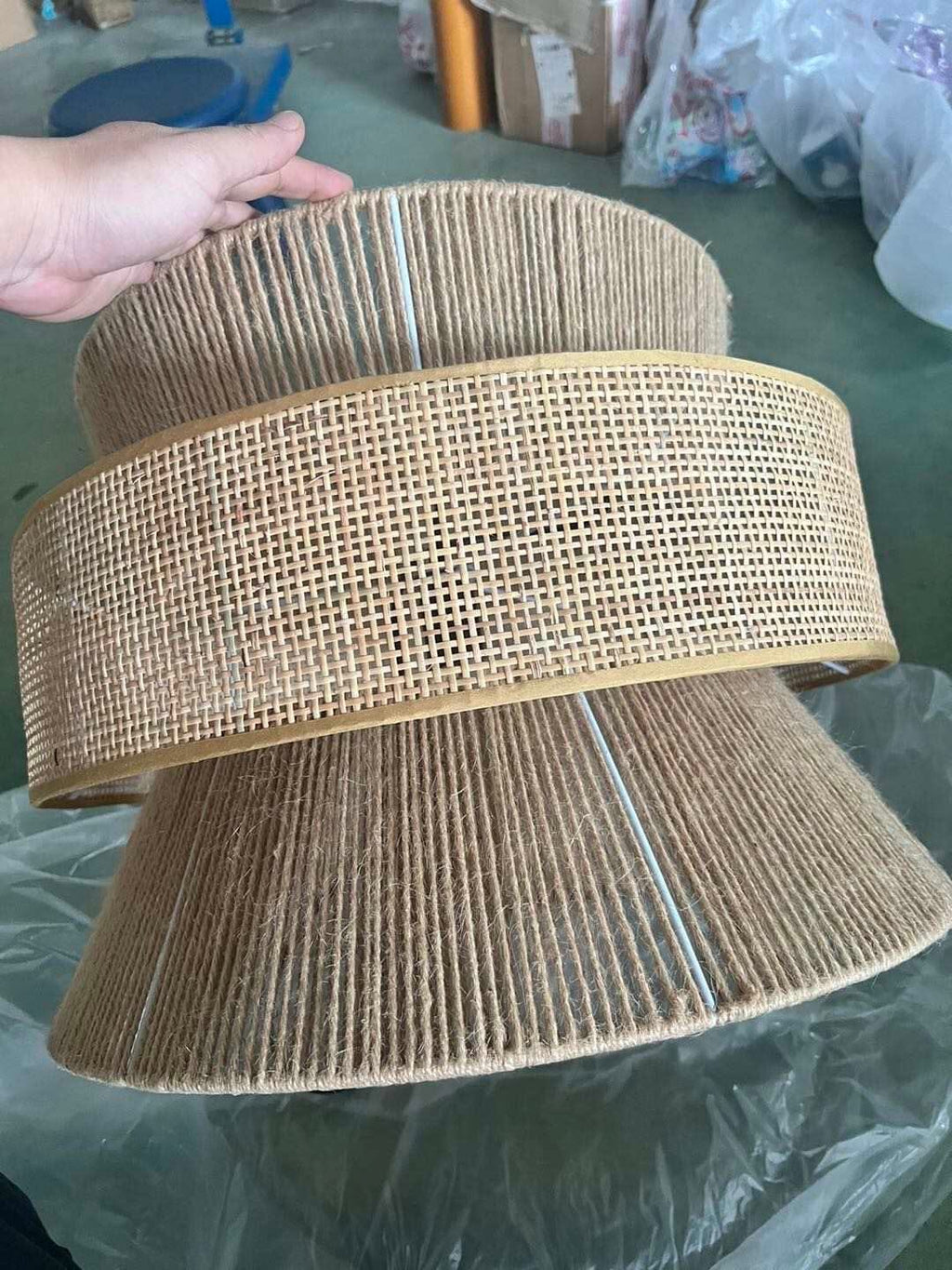 Hemp Rope Chandelier by Kirrea | Orntli