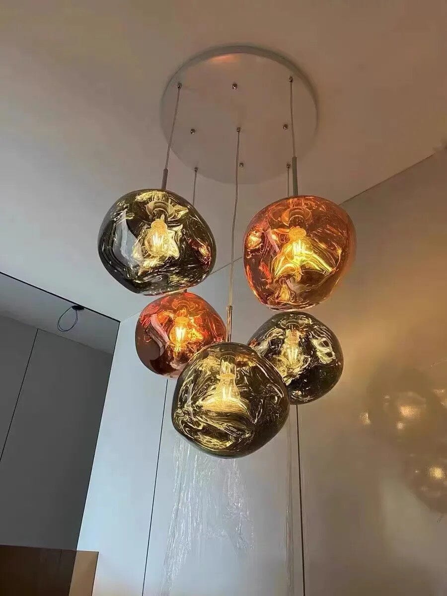 Kivra | Nordic Lava Cluster Chandelier | Orntli