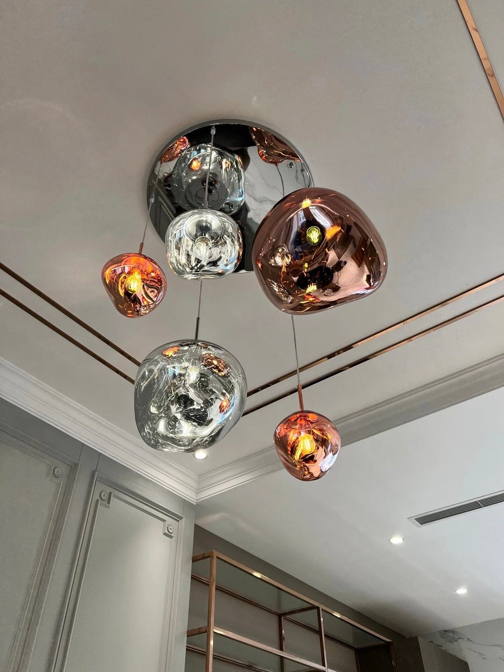 Kivra | Nordic Lava Cluster Chandelier | Orntli