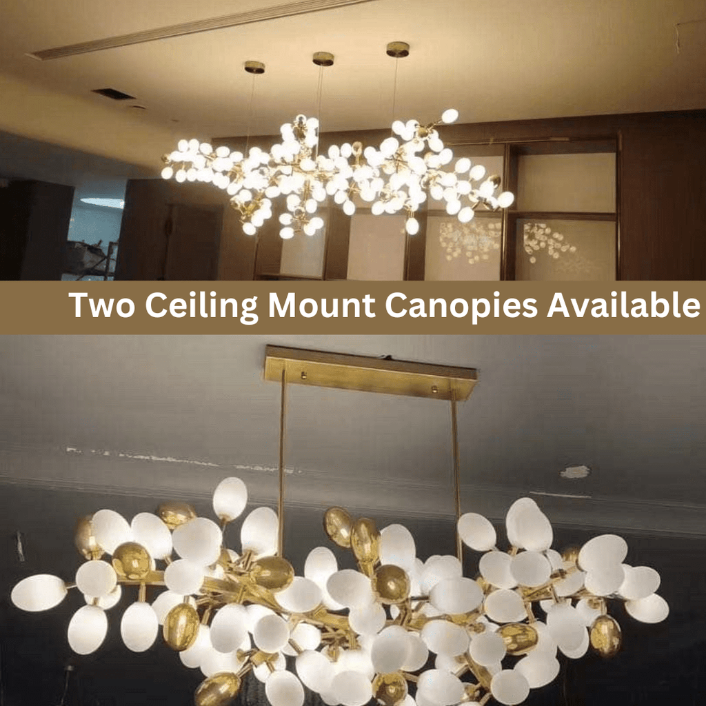 Vintara | Gilded Grape Vine Chandelier | Orntli