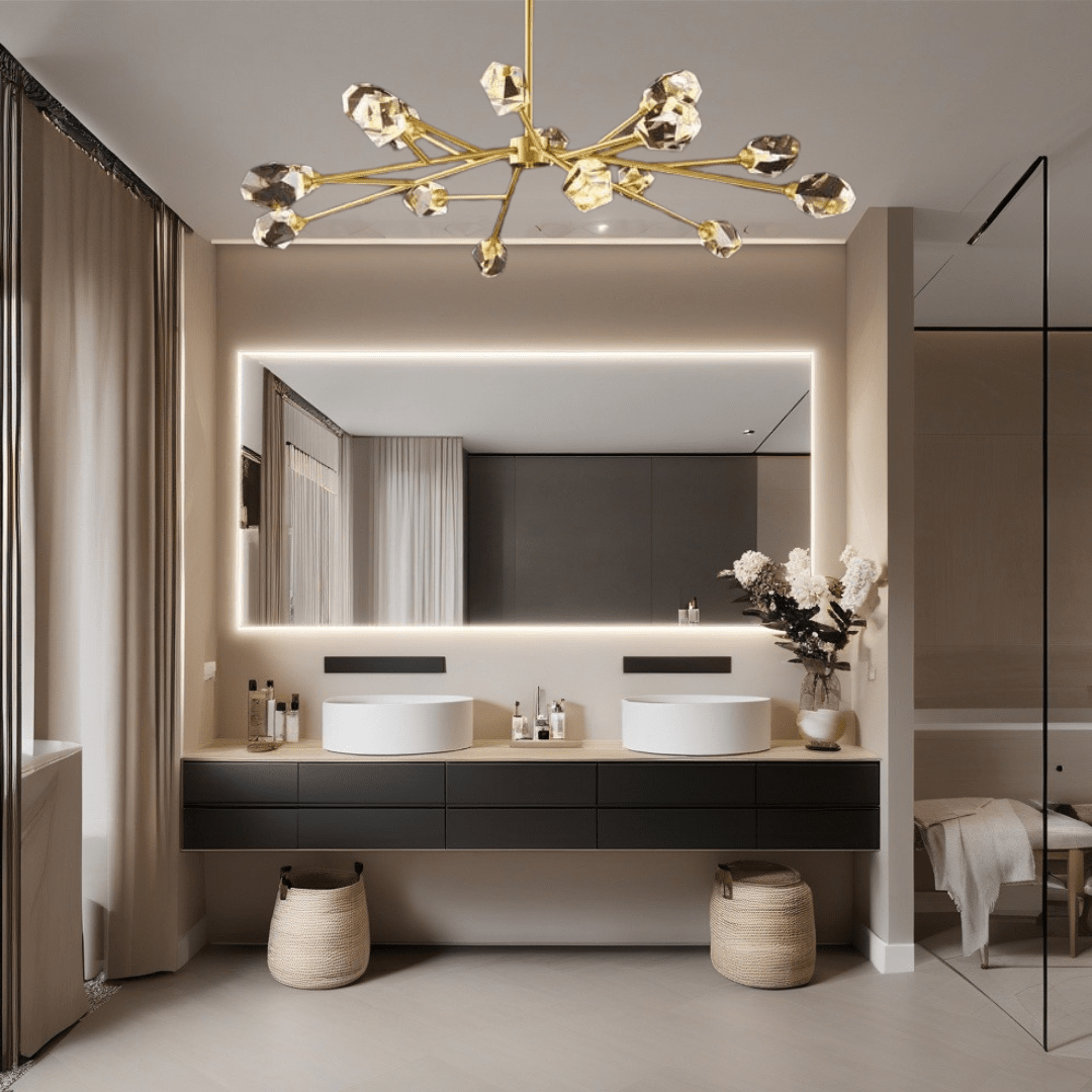 Liora Lampada a Sospensione in Cristallo | Orntli