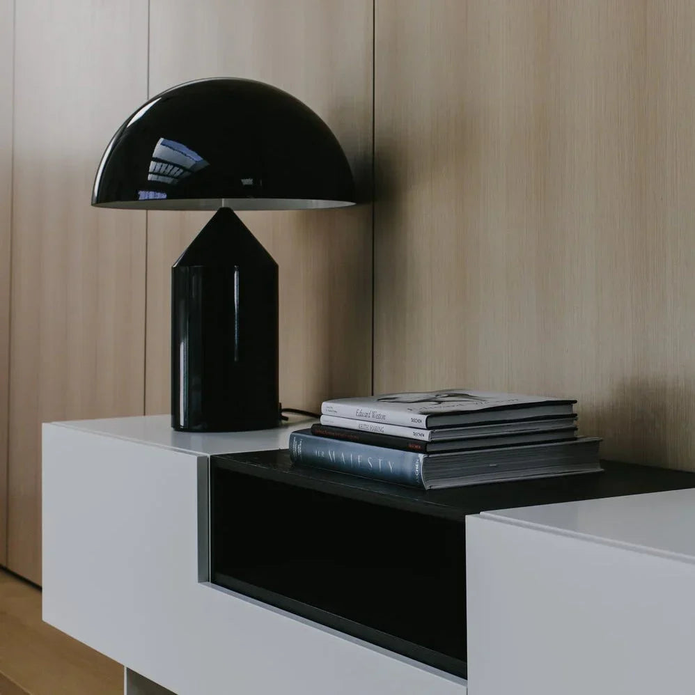 Lampe de table design nordique - Forme sculpturale et lumière douce d’ambiance