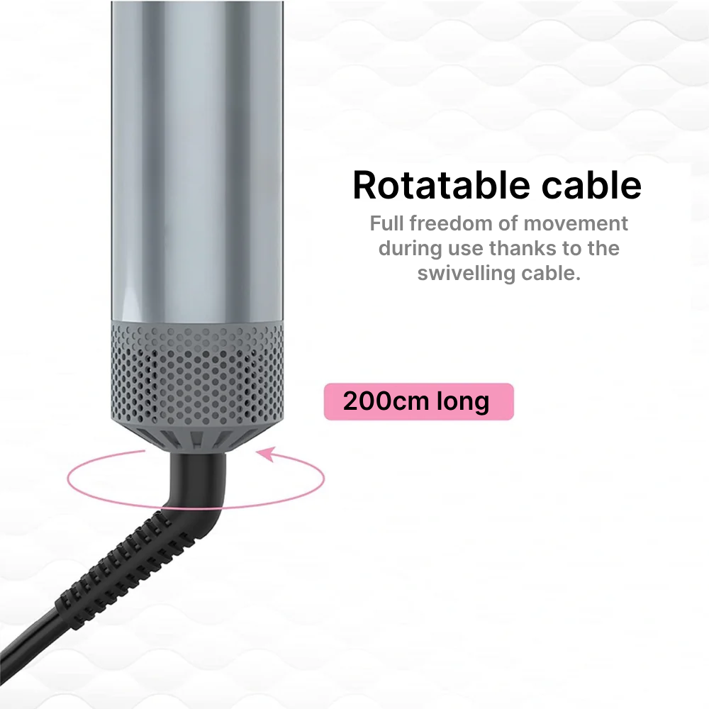 ZephyrFlow Hårstylare Luftdrivet Hårstylingsverktyg Pro