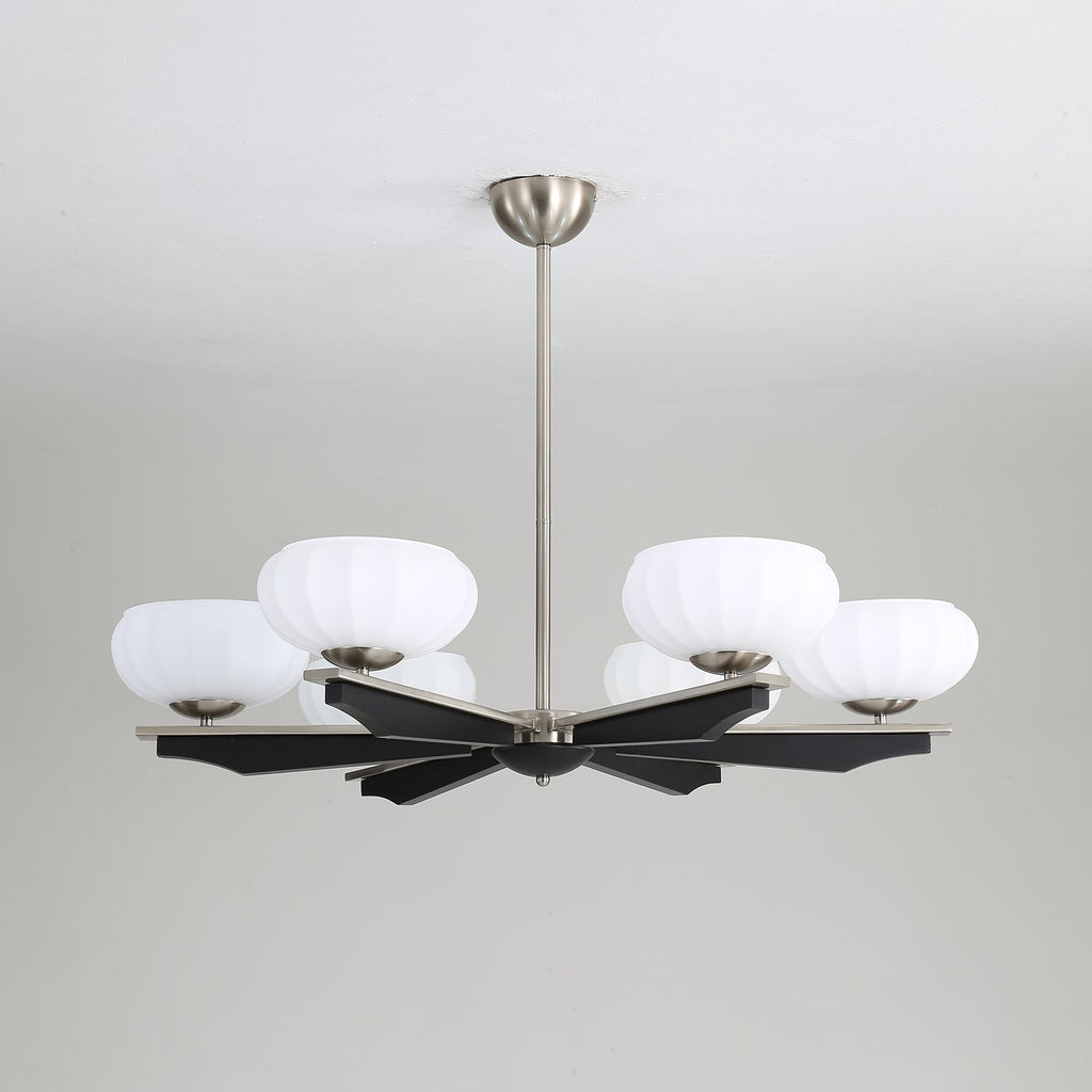 Uzoror Vintage Wood Chandelier — Traditional Elegant Design