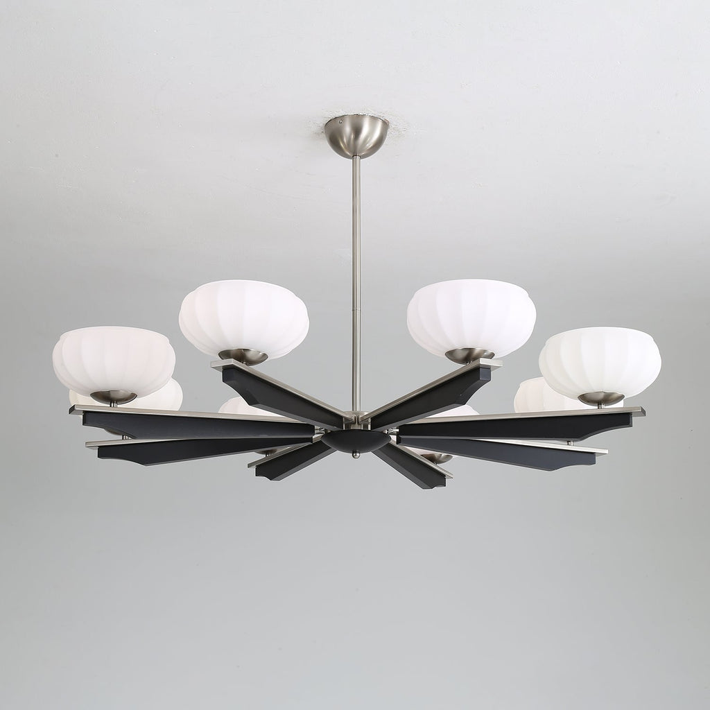 Uzoror Vintage Wood Chandelier — Traditional Elegant Design