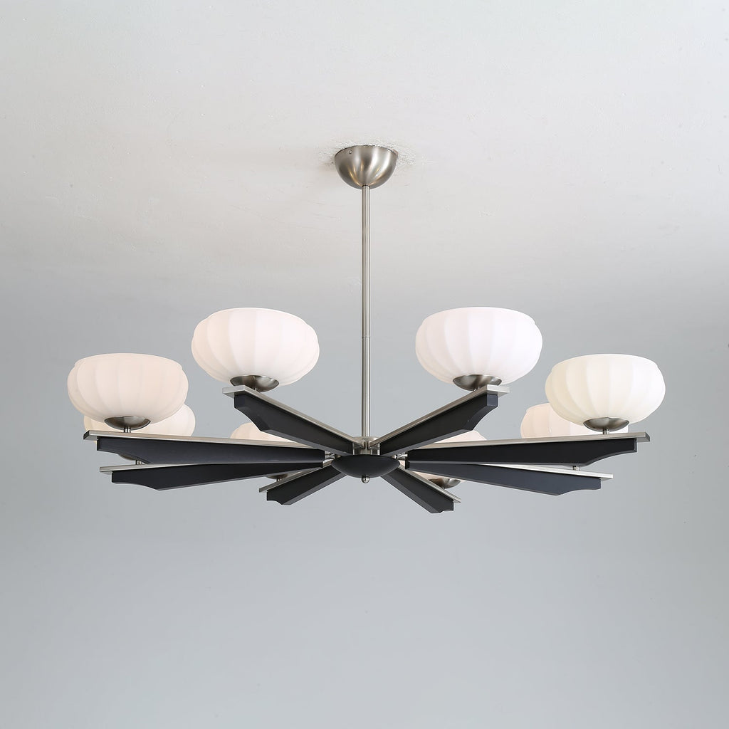 Uzoror Vintage Wood Chandelier — Traditional Elegant Design