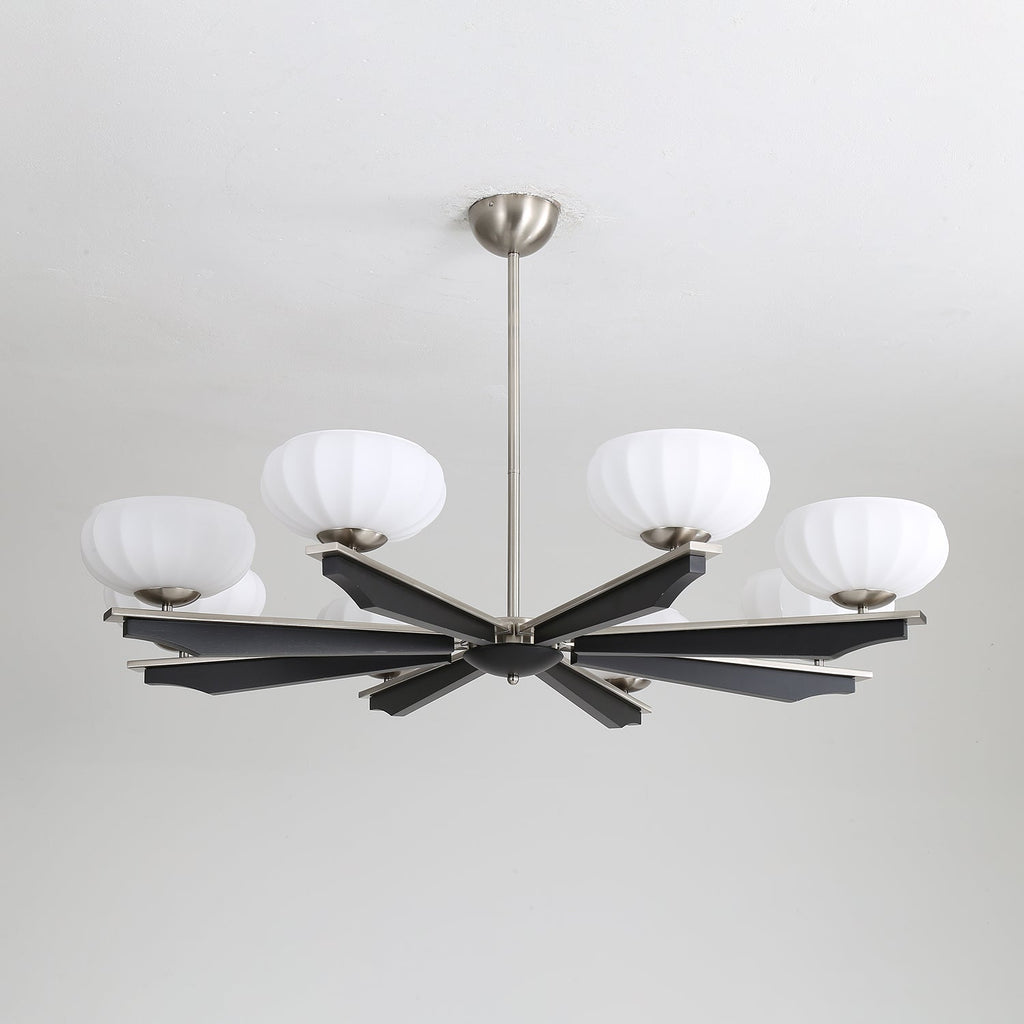 Uzoror Vintage Wood Chandelier — Traditional Elegant Design