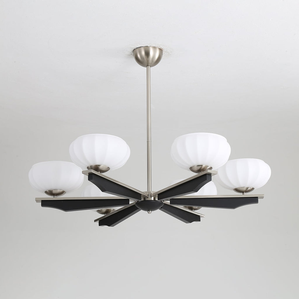 Uzoror Vintage Wood Chandelier — Traditional Elegant Design