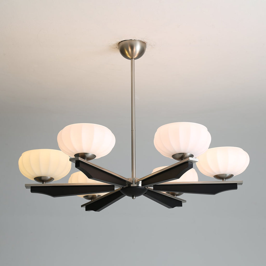 Uzoror Vintage Wood Chandelier — Traditional Elegant Design
