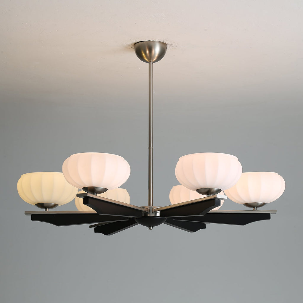 Uzoror Vintage Wood Chandelier — Traditional Elegant Design