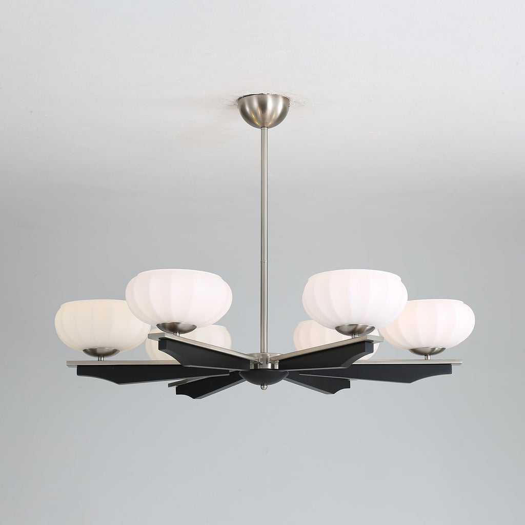 Uzoror Vintage Wood Chandelier — Traditional Elegant Design