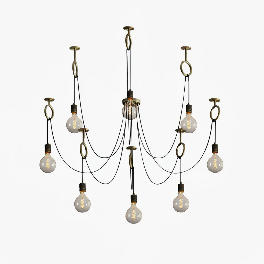 Industrial Spider Chandelier - Lamp Outdoor