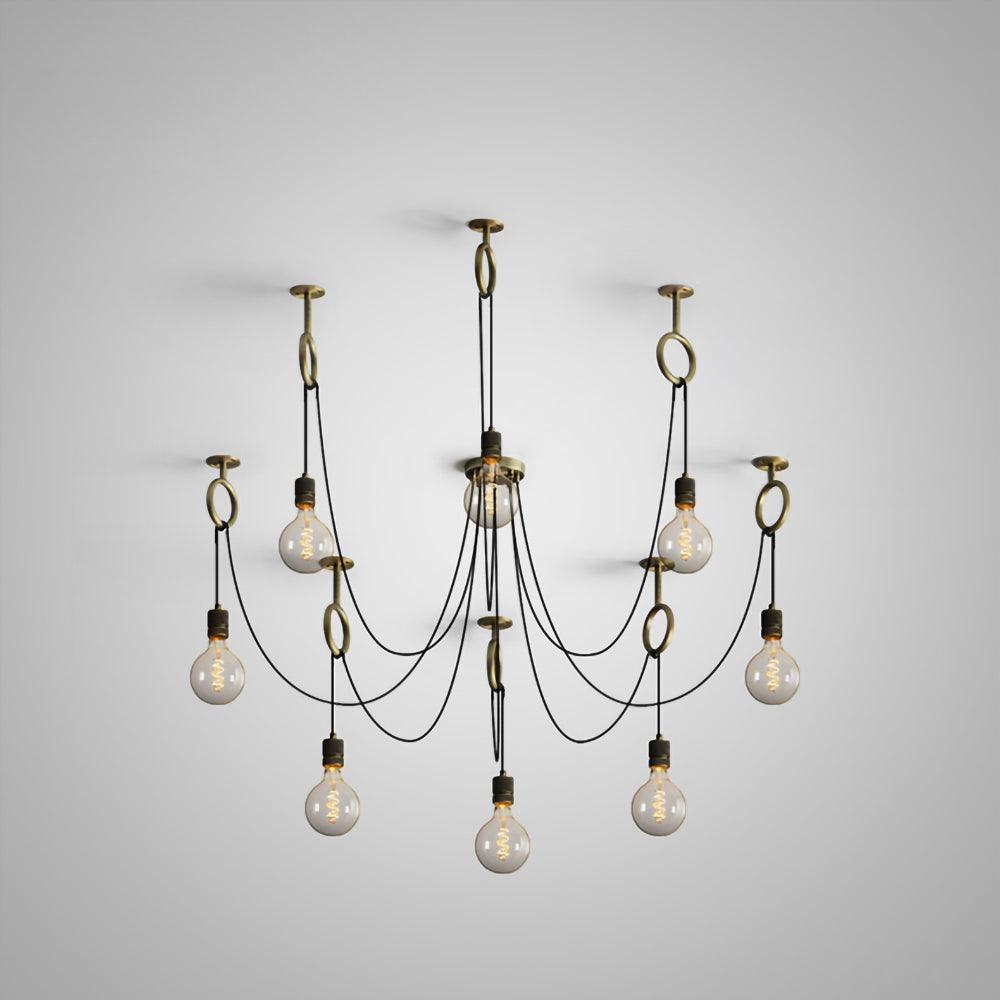 Industrial Spider Chandelier - Lamp Outdoor