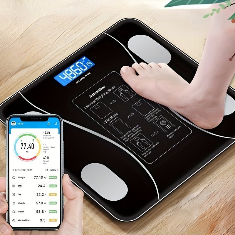 Timbangan Pintar Dengan Analisis Badan Dan Penyelarasan Aplikasi AeroScale