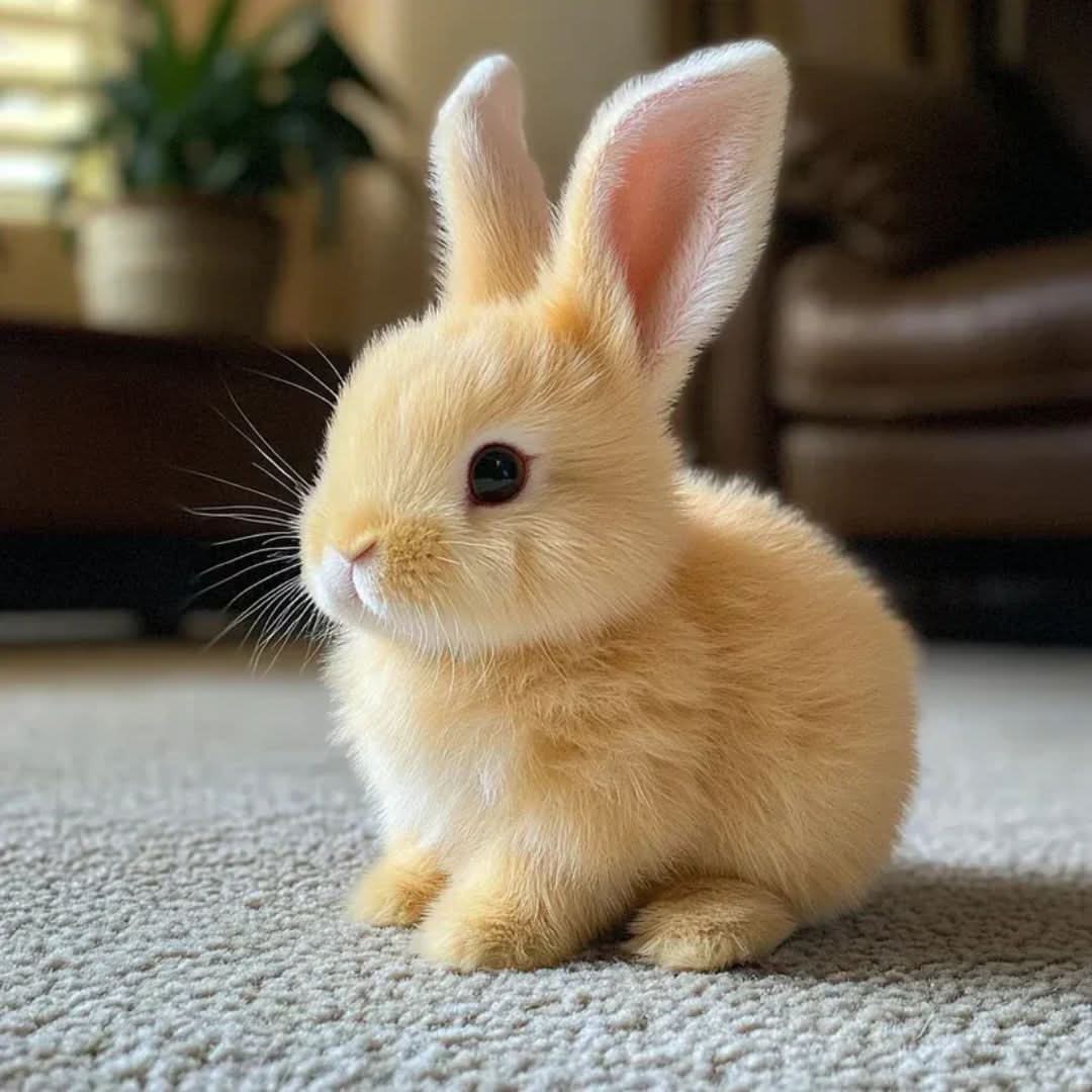 Gerçekçi Hareket ve Seslere Sahip Etkileşimli Peluş Tavşan
