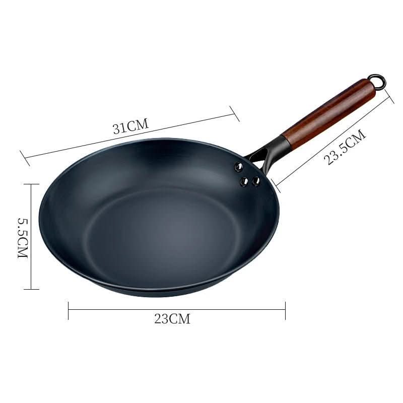 家庭料理向けIronNest鋳鉄フライパン｜均一な加熱と耐久性に優れたノンスティック加工