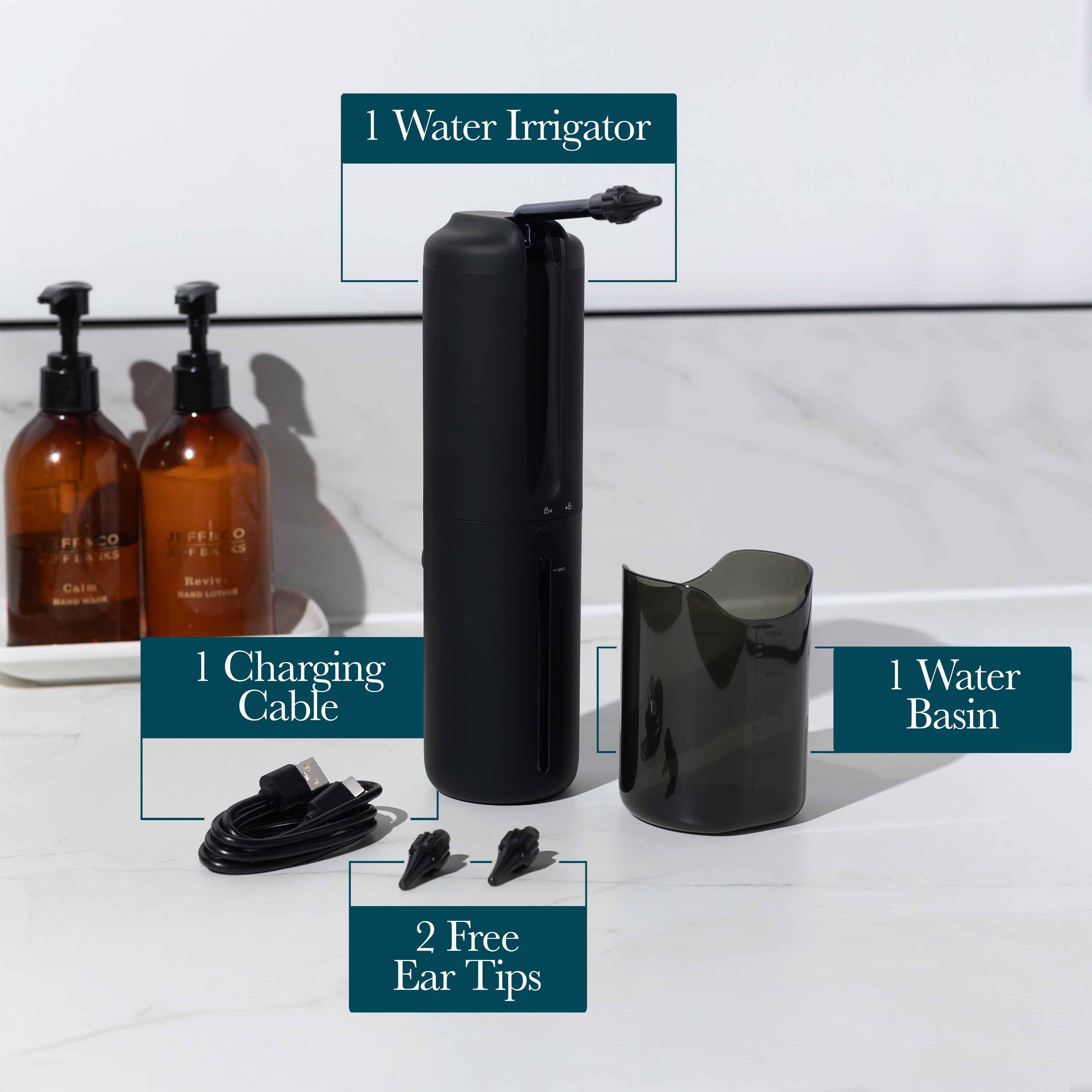 Wush™ Pro - הסר שעווה, שמע בבירור והגבר את בריאות האוזניים