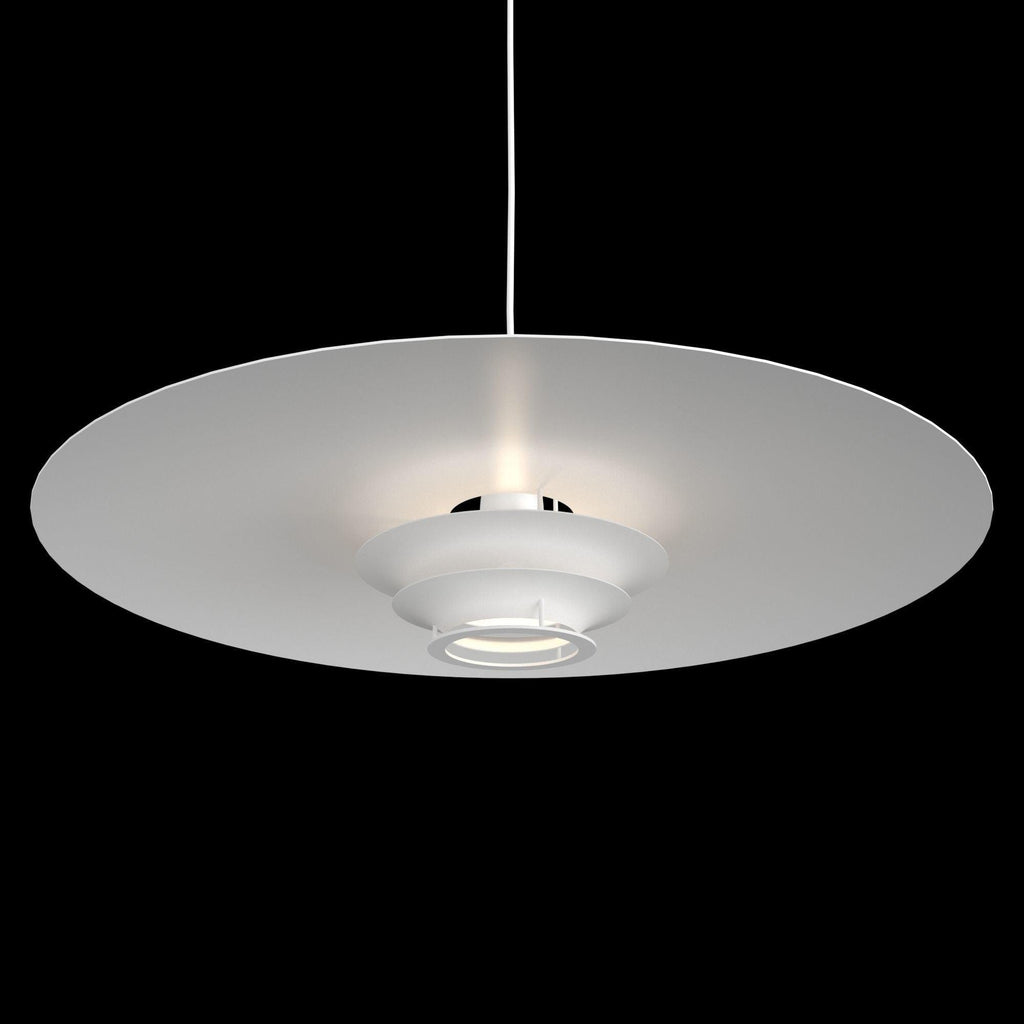 Zenith moderne Pendelleuchte aus Aluminium – E26/E27-Fassung
