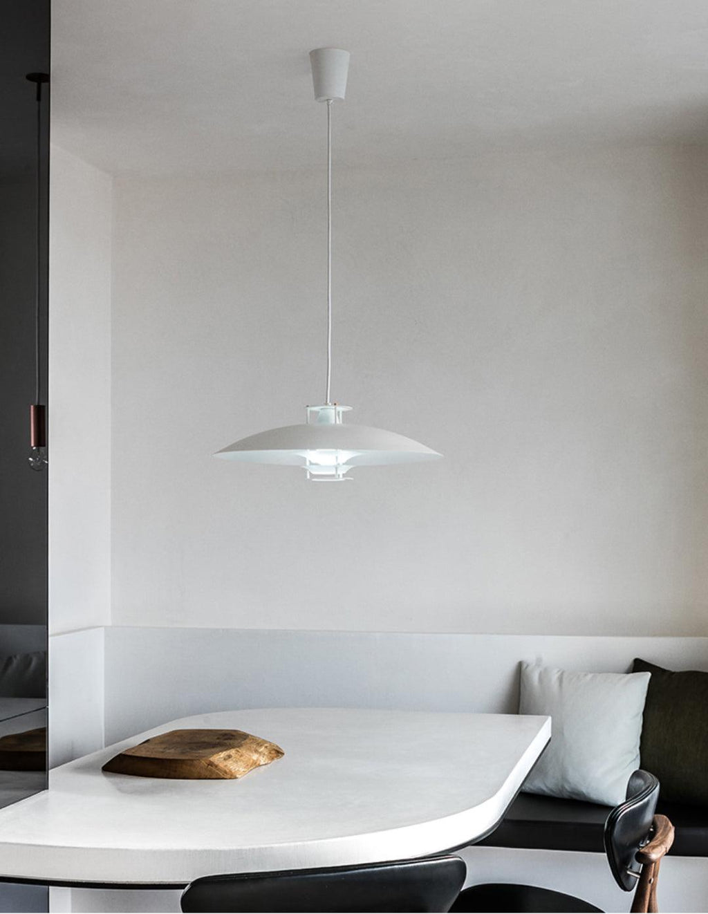Zenith moderne Pendelleuchte aus Aluminium – E26/E27-Fassung