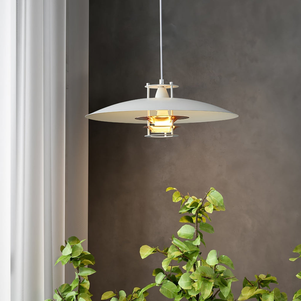 Zenith moderne Pendelleuchte aus Aluminium – E26/E27-Fassung