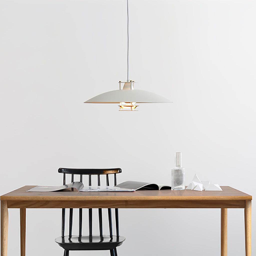 Zenith moderne Pendelleuchte aus Aluminium – E26/E27-Fassung