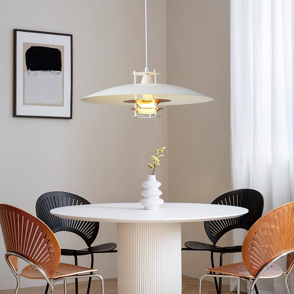 Zenith moderne Pendelleuchte aus Aluminium – E26/E27-Fassung