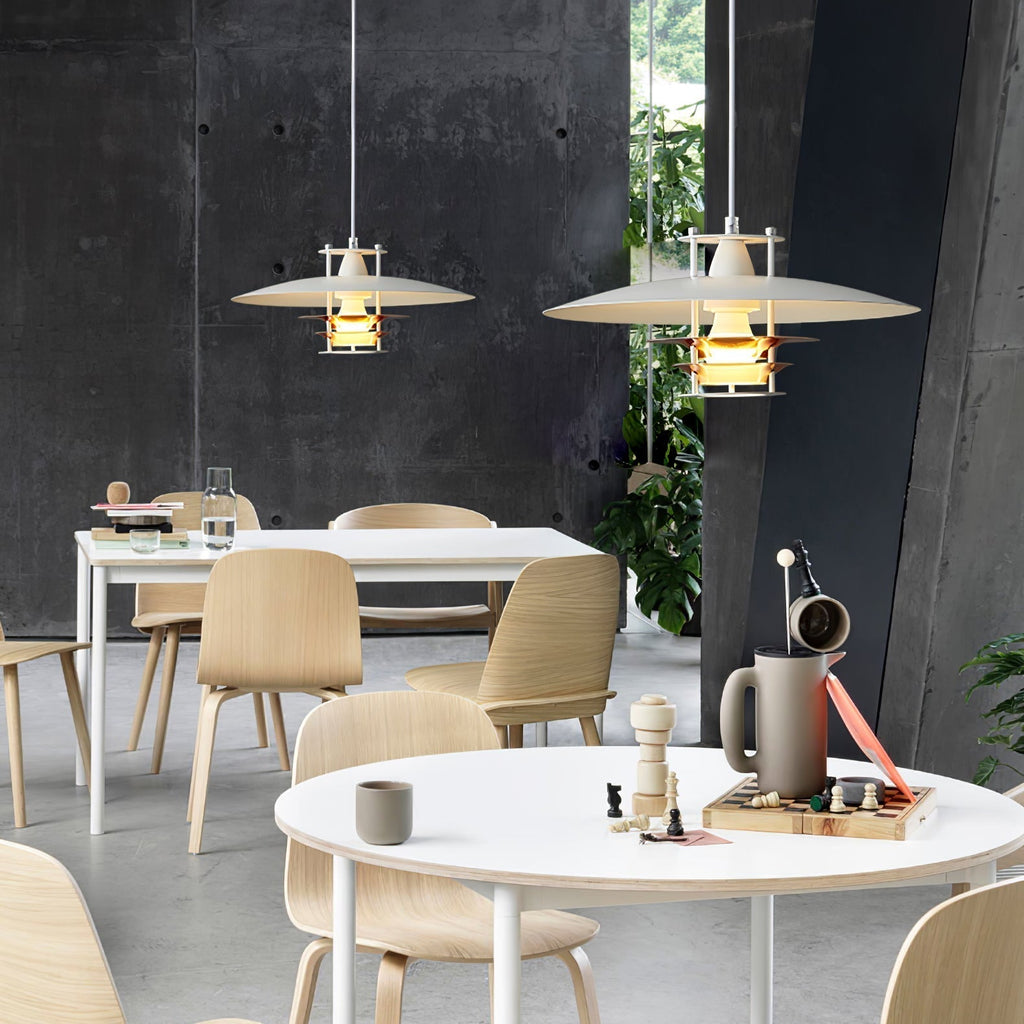 Zenith moderne Pendelleuchte aus Aluminium – E26/E27-Fassung