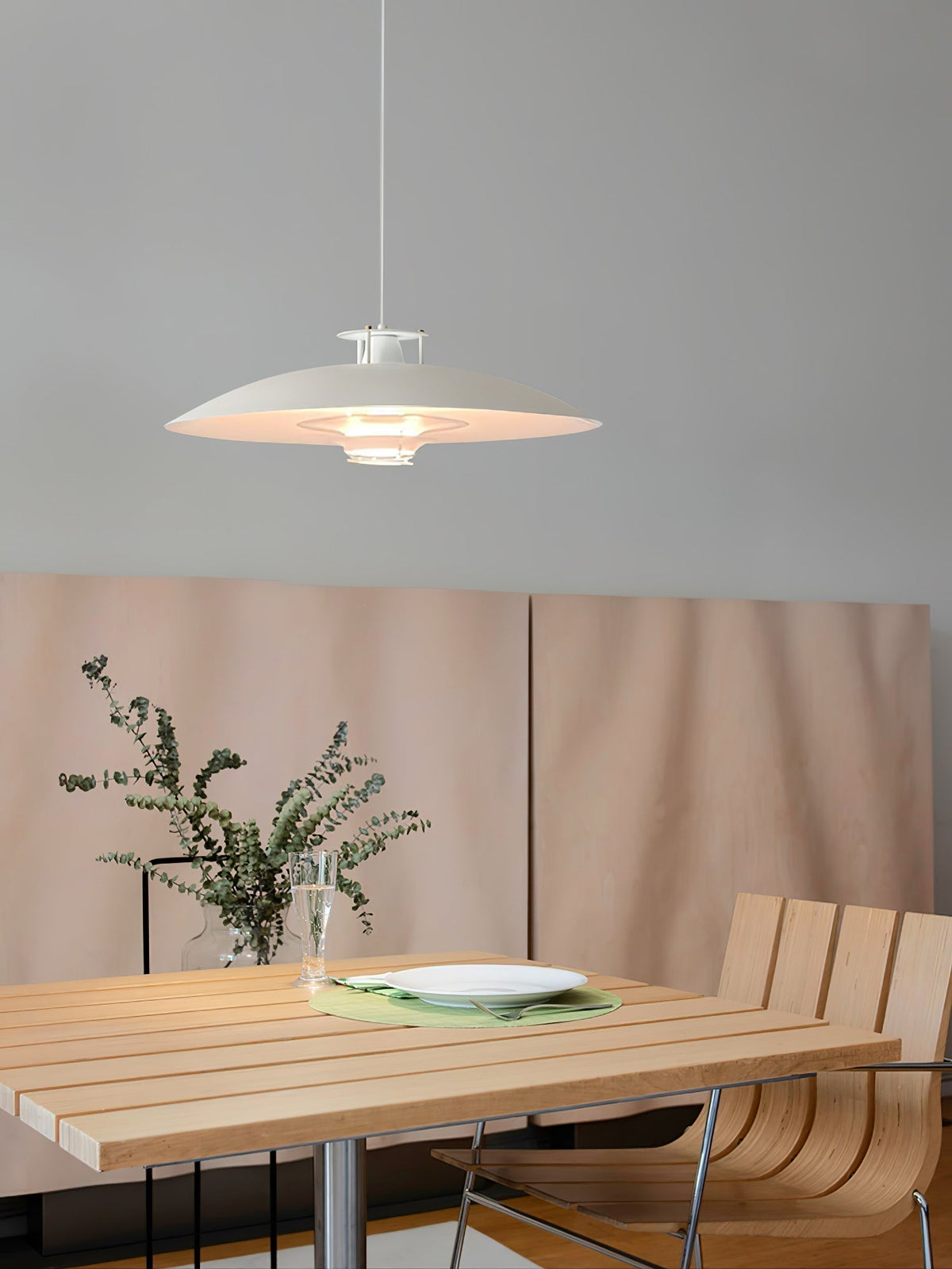 Zenith moderne Pendelleuchte aus Aluminium – E26/E27-Fassung