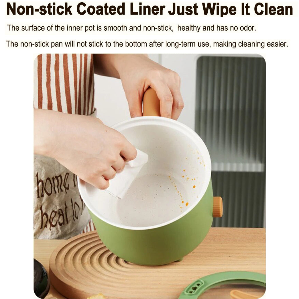 コンパクト電気ノンスティック炊飯器 ミニ鍋付き、110V/220V | Orntli