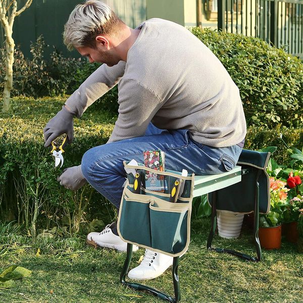 KneeEase 2025 térdpárna és ülőke a kényelemért és a hát megtámasztásáért térdeléshez vagy üléshez
