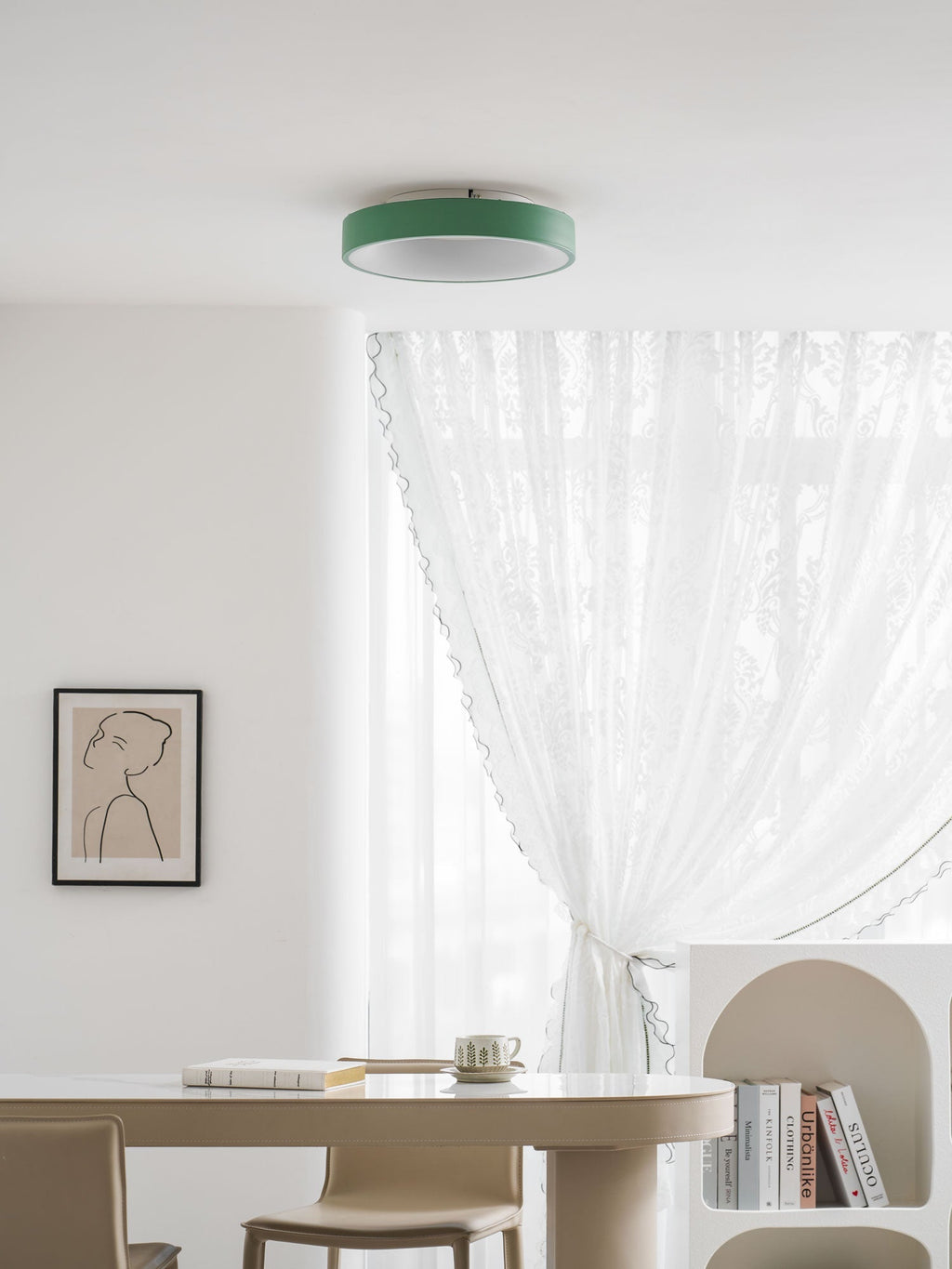 Plafonnier contemporain Keno
