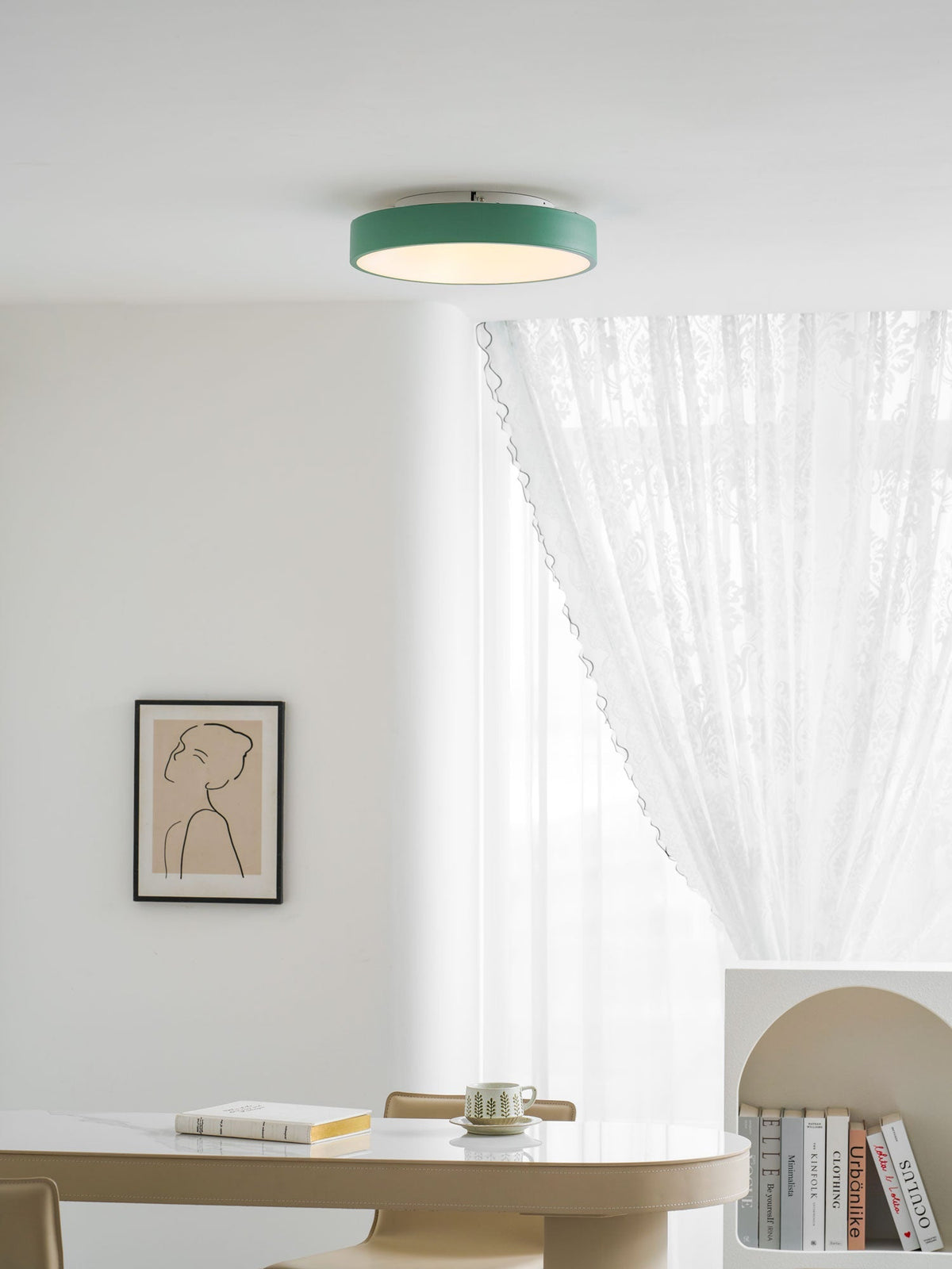 Plafonnier contemporain Keno