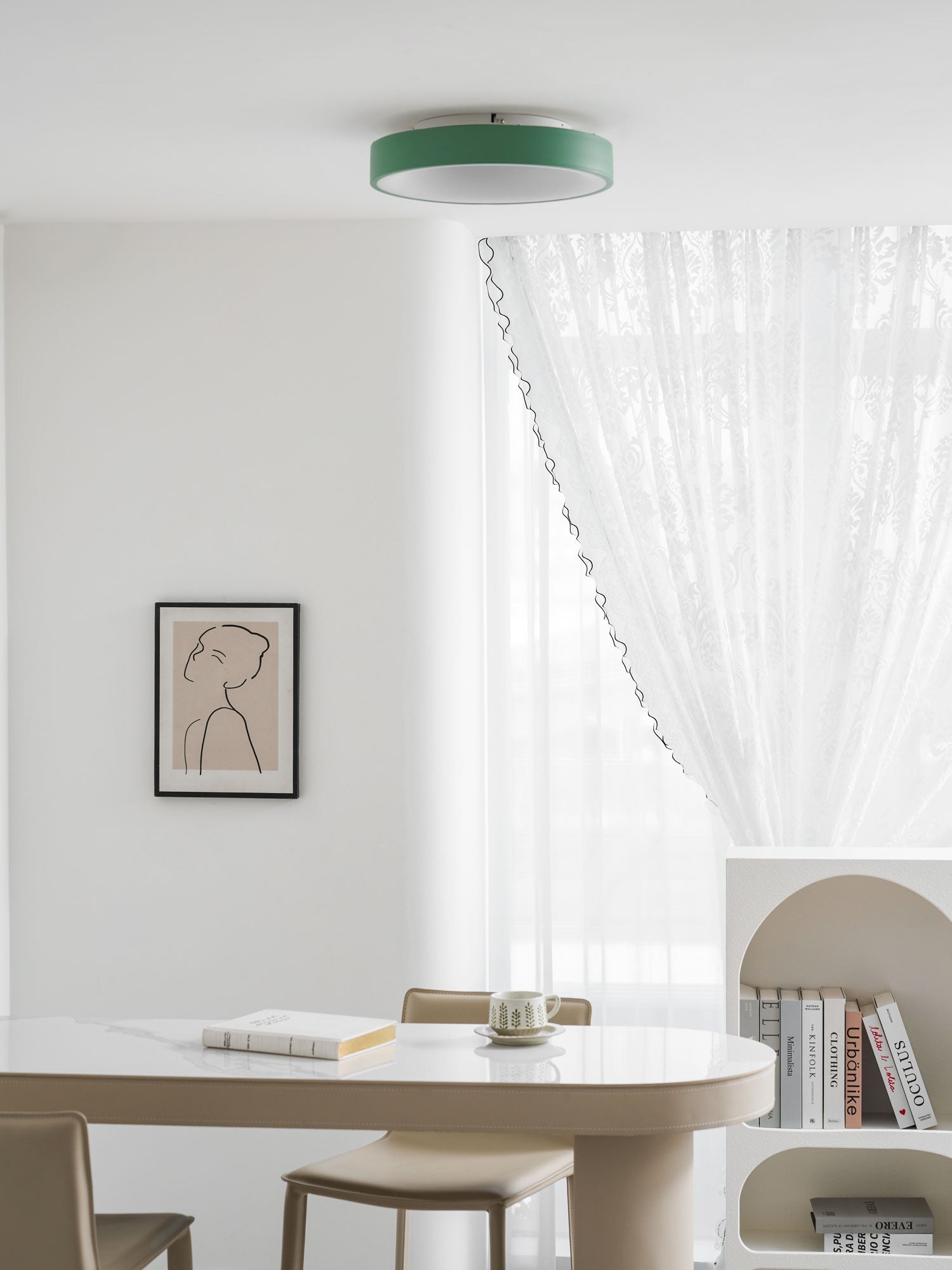 Plafonnier contemporain Keno