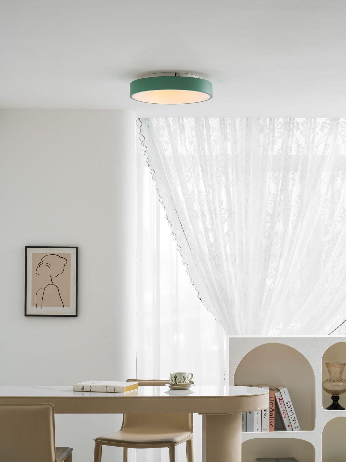 Plafonnier contemporain Keno