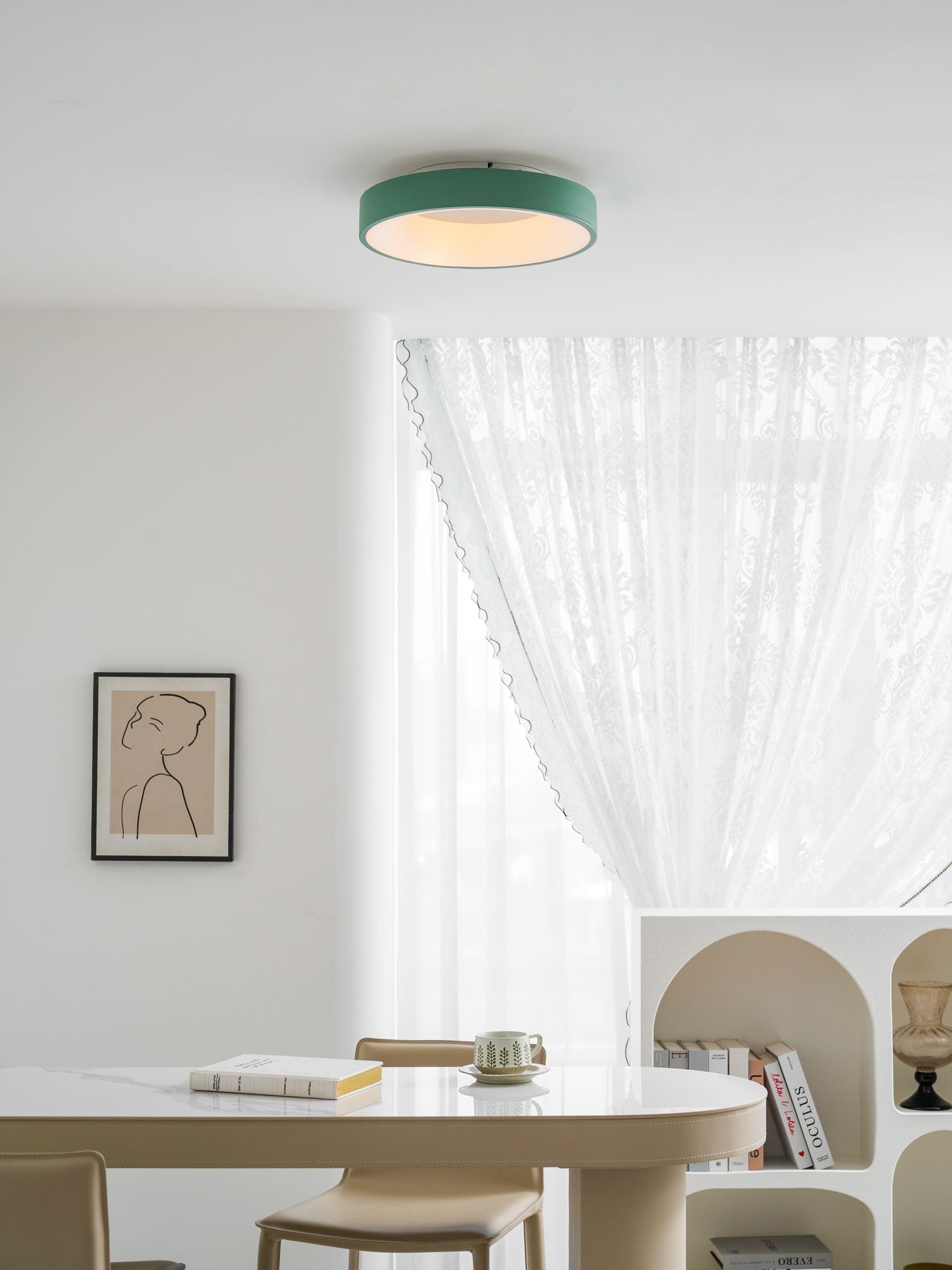 Plafonnier contemporain Keno