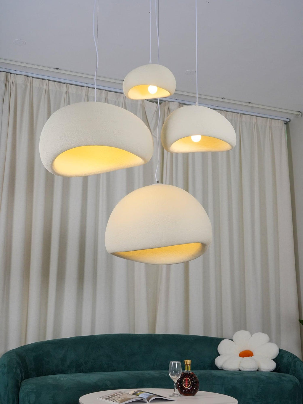 Lampada a sospensione Nubia Cloud — Sfera diffusa
