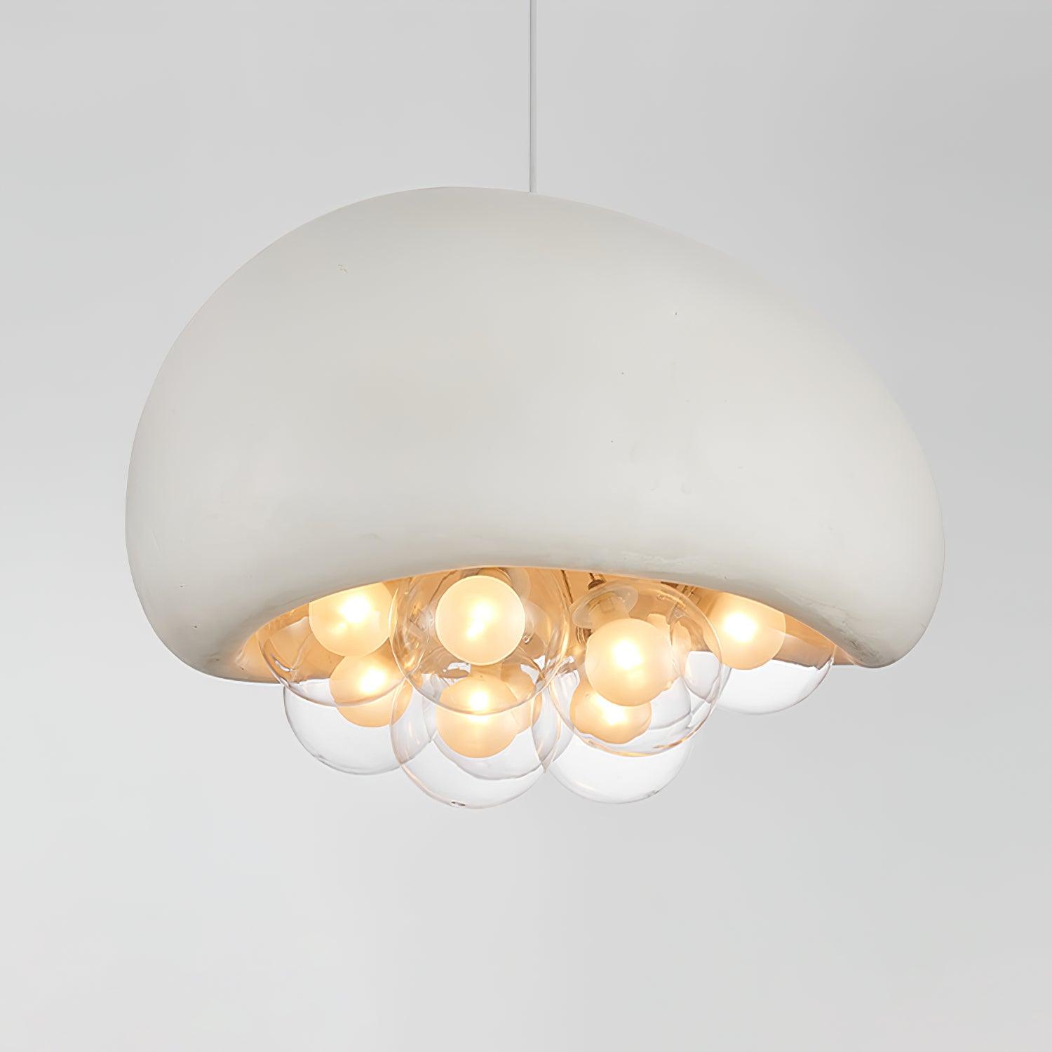 Vesara Bubbles Pendant Light Glass And Metal Modern Lamp