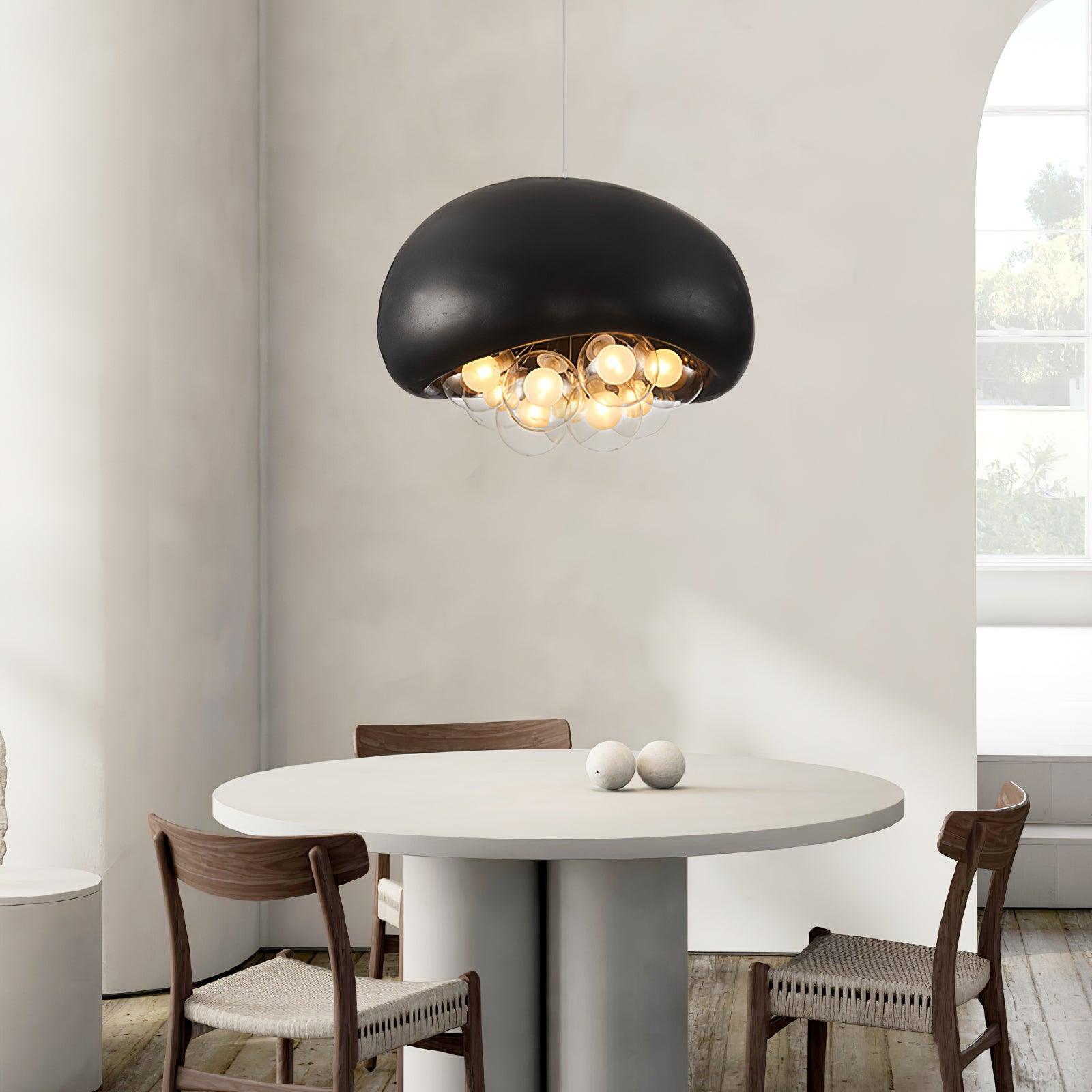 Vesara Bubbles Pendant Light Glass And Metal Modern Lamp