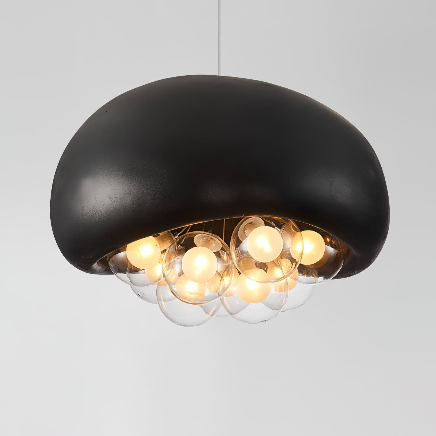 Vesara Bubbles Pendant Light Glass And Metal Modern Lamp