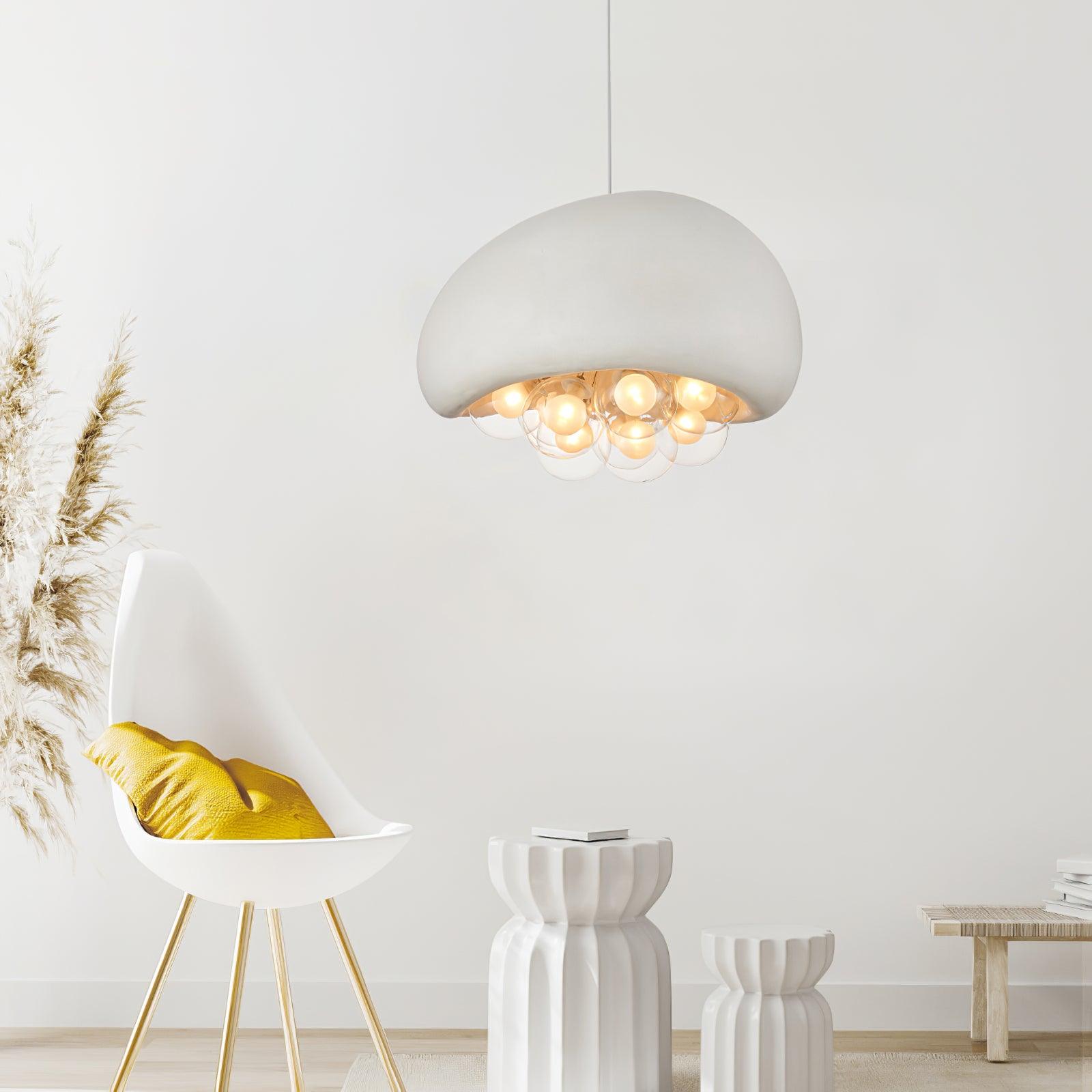 Vesara Bubbles Pendant Light Glass And Metal Modern Lamp