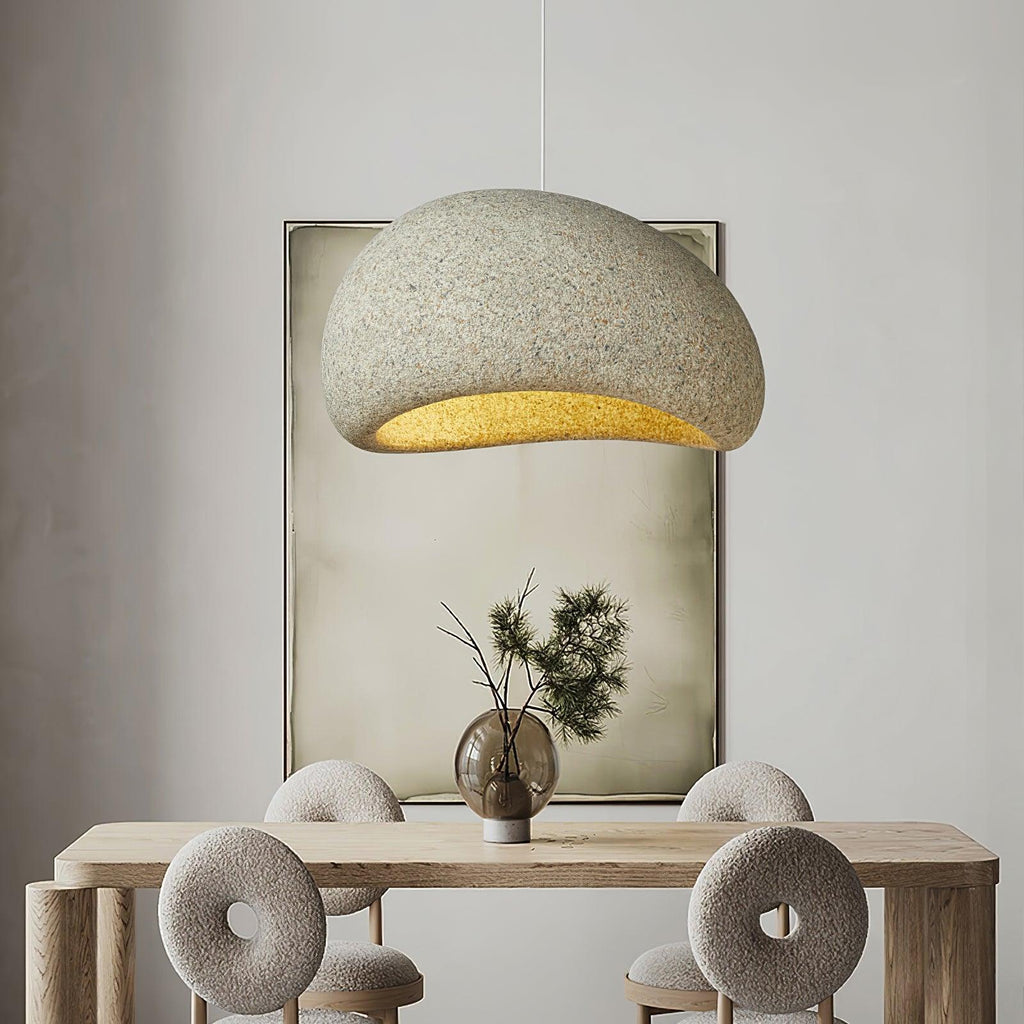 Tsukiyo Wabi-Sabi Cloud Pendant Light — Sculptural Ceiling Fixture