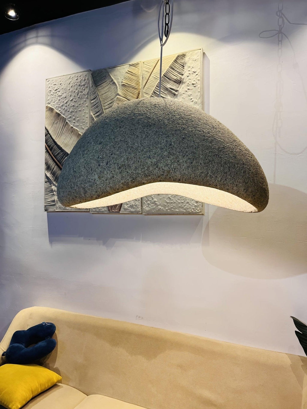 Tsukiyo Wabi-Sabi Cloud Pendant Light — Sculptural Ceiling Fixture