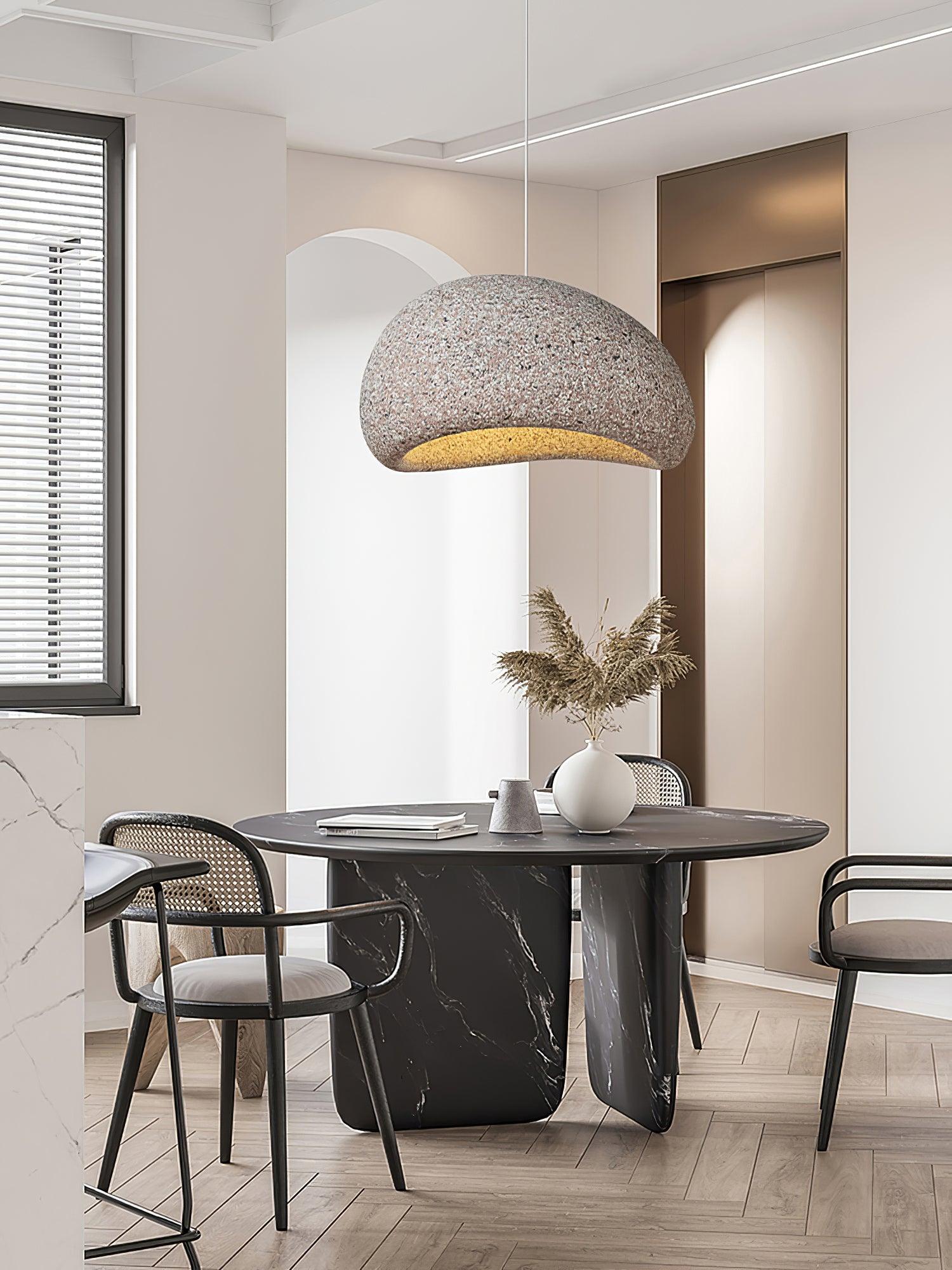 Tsukiyo Wabi-Sabi Cloud Pendant Light — Sculptural Ceiling Fixture