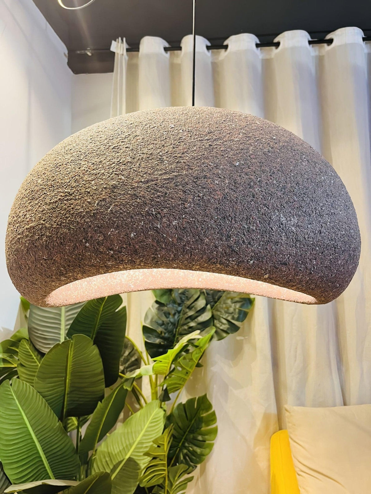 Tsukiyo Wabi-Sabi Cloud Pendant Light — Sculptural Ceiling Fixture