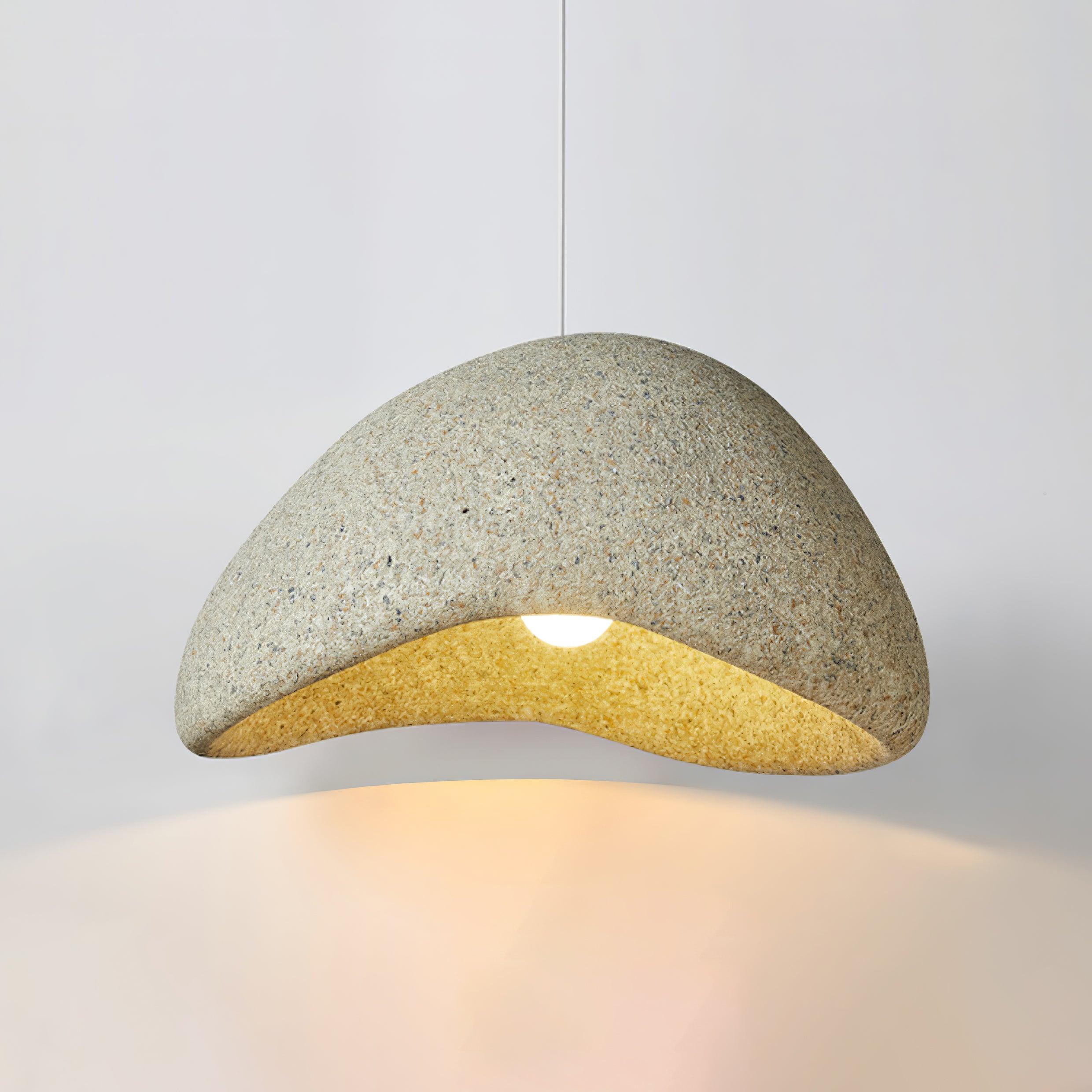 Tsukiyo Wabi-Sabi Cloud Pendant Light — Sculptural Ceiling Fixture